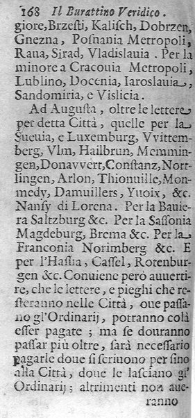 Il burattino veridico, ouero, instruzione generale per chi viaggia, con la descrizione dell'Europa, distinzione de' regni, prouincie, e città, ... Data alla luce da Giuseppe Miselli corriere detto Burattino da Castel Nuouo di Porto, ...