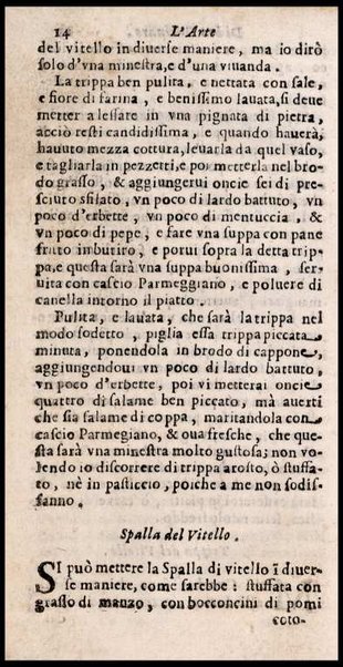 L'arte di ben cucinare, et instruire i men periti in questa lodeuole professione. Doue anco s'insegna à far pasticci, sapori, ... Di Bartolomeo Stefani cuoco di S.A.S. di Mantoua