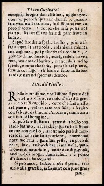 L'arte di ben cucinare, et instruire i men periti in questa lodeuole professione. Doue anco s'insegna à far pasticci, sapori, ... Di Bartolomeo Stefani cuoco di S.A.S. di Mantoua