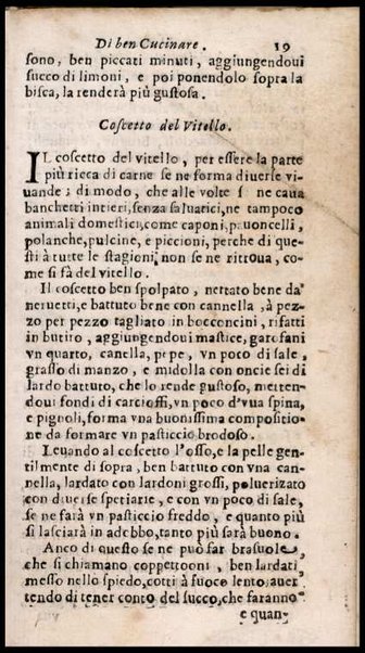 L'arte di ben cucinare, et instruire i men periti in questa lodeuole professione. Doue anco s'insegna à far pasticci, sapori, ... Di Bartolomeo Stefani cuoco di S.A.S. di Mantoua