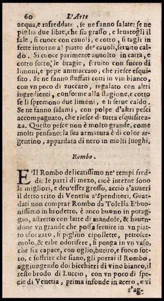 L'arte di ben cucinare, et instruire i men periti in questa lodeuole professione. Doue anco s'insegna à far pasticci, sapori, ... Di Bartolomeo Stefani cuoco di S.A.S. di Mantoua