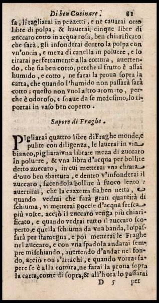 L'arte di ben cucinare, et instruire i men periti in questa lodeuole professione. Doue anco s'insegna à far pasticci, sapori, ... Di Bartolomeo Stefani cuoco di S.A.S. di Mantoua