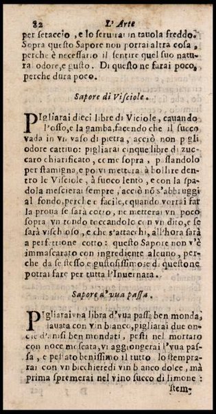 L'arte di ben cucinare, et instruire i men periti in questa lodeuole professione. Doue anco s'insegna à far pasticci, sapori, ... Di Bartolomeo Stefani cuoco di S.A.S. di Mantoua