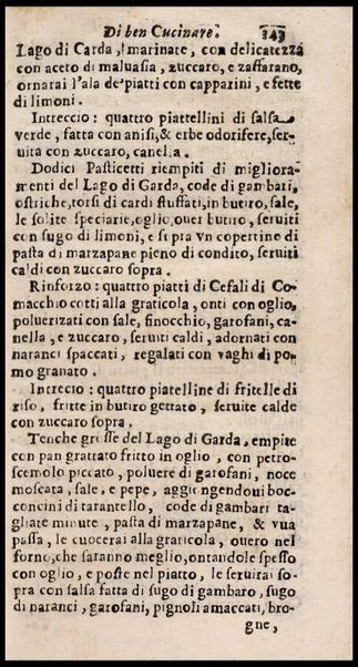 L'arte di ben cucinare, et instruire i men periti in questa lodeuole professione. Doue anco s'insegna à far pasticci, sapori, ... Di Bartolomeo Stefani cuoco di S.A.S. di Mantoua