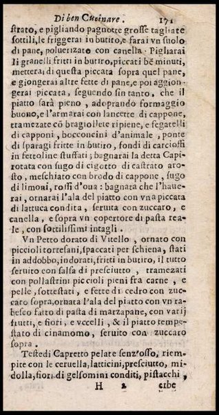 L'arte di ben cucinare, et instruire i men periti in questa lodeuole professione. Doue anco s'insegna à far pasticci, sapori, ... Di Bartolomeo Stefani cuoco di S.A.S. di Mantoua