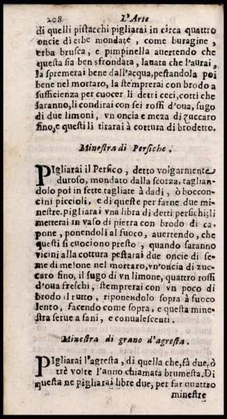 L'arte di ben cucinare, et instruire i men periti in questa lodeuole professione. Doue anco s'insegna à far pasticci, sapori, ... Di Bartolomeo Stefani cuoco di S.A.S. di Mantoua