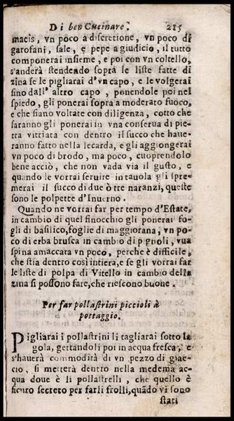 L'arte di ben cucinare, et instruire i men periti in questa lodeuole professione. Doue anco s'insegna à far pasticci, sapori, ... Di Bartolomeo Stefani cuoco di S.A.S. di Mantoua