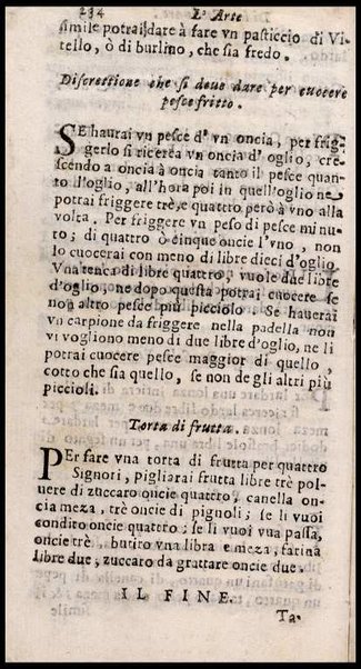 L'arte di ben cucinare, et instruire i men periti in questa lodeuole professione. Doue anco s'insegna à far pasticci, sapori, ... Di Bartolomeo Stefani cuoco di S.A.S. di Mantoua