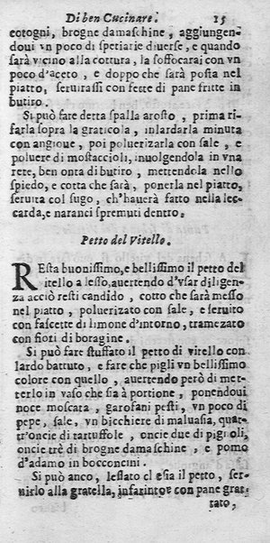 L'arte di ben cucinare, et instruire i men periti in questa lodeuole professione. Doue anco s'insegna à far pasticci, sapori, ... Di Bartolomeo Stefani cuoco di S.A.S. di Mantoua