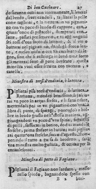 L'arte di ben cucinare, et instruire i men periti in questa lodeuole professione. Doue anco s'insegna à far pasticci, sapori, ... Di Bartolomeo Stefani cuoco di S.A.S. di Mantoua