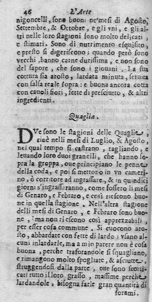 L'arte di ben cucinare, et instruire i men periti in questa lodeuole professione. Doue anco s'insegna à far pasticci, sapori, ... Di Bartolomeo Stefani cuoco di S.A.S. di Mantoua