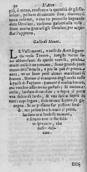 L'arte di ben cucinare, et instruire i men periti in questa lodeuole professione. Doue anco s'insegna à far pasticci, sapori, ... Di Bartolomeo Stefani cuoco di S.A.S. di Mantoua