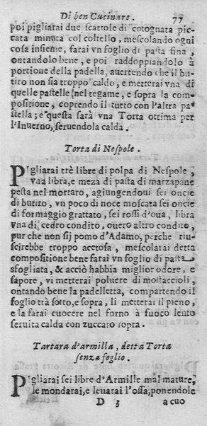 L'arte di ben cucinare, et instruire i men periti in questa lodeuole professione. Doue anco s'insegna à far pasticci, sapori, ... Di Bartolomeo Stefani cuoco di S.A.S. di Mantoua