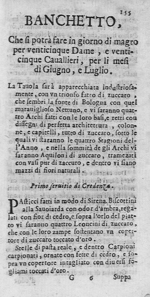 L'arte di ben cucinare, et instruire i men periti in questa lodeuole professione. Doue anco s'insegna à far pasticci, sapori, ... Di Bartolomeo Stefani cuoco di S.A.S. di Mantoua