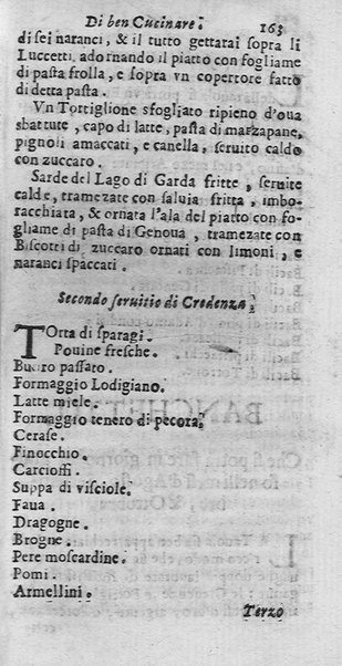 L'arte di ben cucinare, et instruire i men periti in questa lodeuole professione. Doue anco s'insegna à far pasticci, sapori, ... Di Bartolomeo Stefani cuoco di S.A.S. di Mantoua