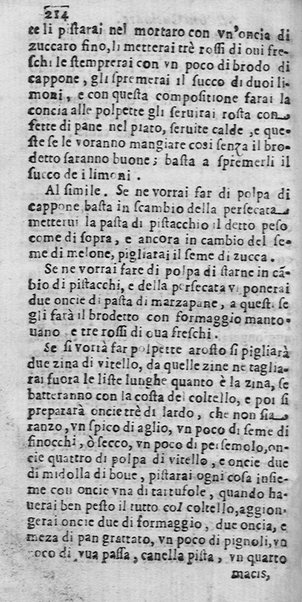 L'arte di ben cucinare, et instruire i men periti in questa lodeuole professione. Doue anco s'insegna à far pasticci, sapori, ... Di Bartolomeo Stefani cuoco di S.A.S. di Mantoua