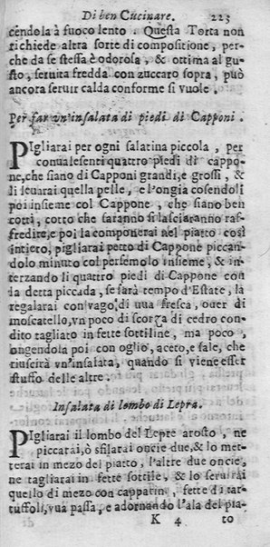 L'arte di ben cucinare, et instruire i men periti in questa lodeuole professione. Doue anco s'insegna à far pasticci, sapori, ... Di Bartolomeo Stefani cuoco di S.A.S. di Mantoua