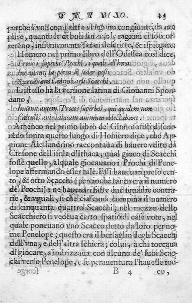Il gioco de gli scacchi di D. Pietro Carrera diuiso in otto libri, ne' quali s'insegnano i precetti, le vscite, e i tratti posticci del gioco, e si discorre della vera origine di esso. Con due discorsi, l'vno del padre D. Gio. Battista Chèrubino, l'altro del dottor Mario Tortelli, opera non meno vtile a' professori del gioco, che diletteuole à gli studiosi per la varietà della eruditione cauata dalle tenebre dell'antichità. ...