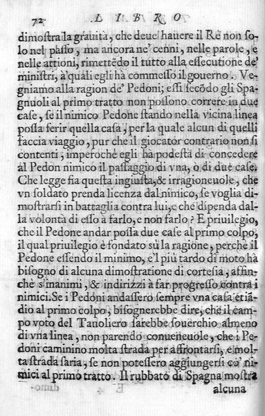 Il gioco de gli scacchi di D. Pietro Carrera diuiso in otto libri, ne' quali s'insegnano i precetti, le vscite, e i tratti posticci del gioco, e si discorre della vera origine di esso. Con due discorsi, l'vno del padre D. Gio. Battista Chèrubino, l'altro del dottor Mario Tortelli, opera non meno vtile a' professori del gioco, che diletteuole à gli studiosi per la varietà della eruditione cauata dalle tenebre dell'antichità. ...