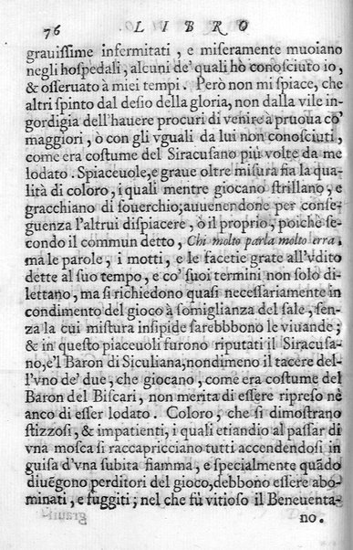 Il gioco de gli scacchi di D. Pietro Carrera diuiso in otto libri, ne' quali s'insegnano i precetti, le vscite, e i tratti posticci del gioco, e si discorre della vera origine di esso. Con due discorsi, l'vno del padre D. Gio. Battista Chèrubino, l'altro del dottor Mario Tortelli, opera non meno vtile a' professori del gioco, che diletteuole à gli studiosi per la varietà della eruditione cauata dalle tenebre dell'antichità. ...