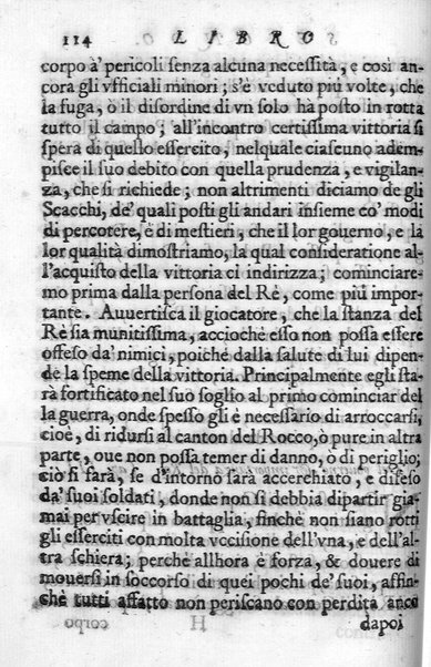 Il gioco de gli scacchi di D. Pietro Carrera diuiso in otto libri, ne' quali s'insegnano i precetti, le vscite, e i tratti posticci del gioco, e si discorre della vera origine di esso. Con due discorsi, l'vno del padre D. Gio. Battista Chèrubino, l'altro del dottor Mario Tortelli, opera non meno vtile a' professori del gioco, che diletteuole à gli studiosi per la varietà della eruditione cauata dalle tenebre dell'antichità. ...