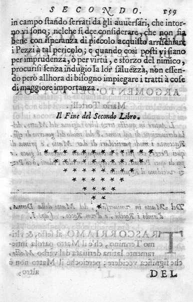 Il gioco de gli scacchi di D. Pietro Carrera diuiso in otto libri, ne' quali s'insegnano i precetti, le vscite, e i tratti posticci del gioco, e si discorre della vera origine di esso. Con due discorsi, l'vno del padre D. Gio. Battista Chèrubino, l'altro del dottor Mario Tortelli, opera non meno vtile a' professori del gioco, che diletteuole à gli studiosi per la varietà della eruditione cauata dalle tenebre dell'antichità. ...