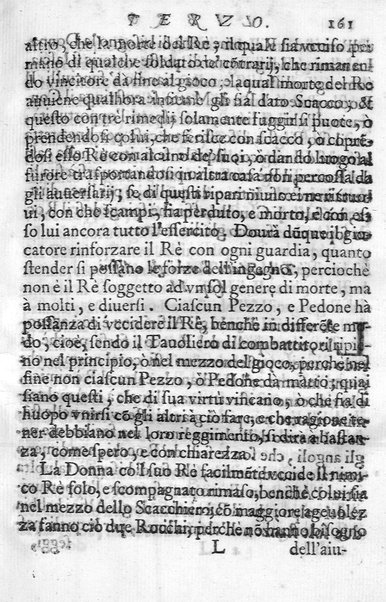 Il gioco de gli scacchi di D. Pietro Carrera diuiso in otto libri, ne' quali s'insegnano i precetti, le vscite, e i tratti posticci del gioco, e si discorre della vera origine di esso. Con due discorsi, l'vno del padre D. Gio. Battista Chèrubino, l'altro del dottor Mario Tortelli, opera non meno vtile a' professori del gioco, che diletteuole à gli studiosi per la varietà della eruditione cauata dalle tenebre dell'antichità. ...