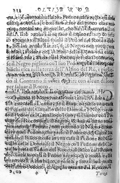Il gioco de gli scacchi di D. Pietro Carrera diuiso in otto libri, ne' quali s'insegnano i precetti, le vscite, e i tratti posticci del gioco, e si discorre della vera origine di esso. Con due discorsi, l'vno del padre D. Gio. Battista Chèrubino, l'altro del dottor Mario Tortelli, opera non meno vtile a' professori del gioco, che diletteuole à gli studiosi per la varietà della eruditione cauata dalle tenebre dell'antichità. ...