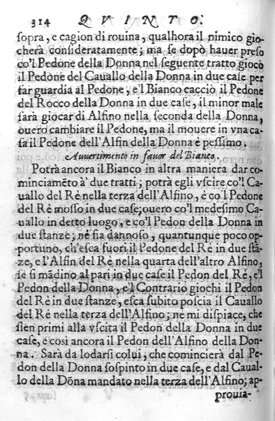 Il gioco de gli scacchi di D. Pietro Carrera diuiso in otto libri, ne' quali s'insegnano i precetti, le vscite, e i tratti posticci del gioco, e si discorre della vera origine di esso. Con due discorsi, l'vno del padre D. Gio. Battista Chèrubino, l'altro del dottor Mario Tortelli, opera non meno vtile a' professori del gioco, che diletteuole à gli studiosi per la varietà della eruditione cauata dalle tenebre dell'antichità. ...