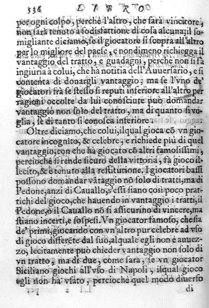 Il gioco de gli scacchi di D. Pietro Carrera diuiso in otto libri, ne' quali s'insegnano i precetti, le vscite, e i tratti posticci del gioco, e si discorre della vera origine di esso. Con due discorsi, l'vno del padre D. Gio. Battista Chèrubino, l'altro del dottor Mario Tortelli, opera non meno vtile a' professori del gioco, che diletteuole à gli studiosi per la varietà della eruditione cauata dalle tenebre dell'antichità. ...