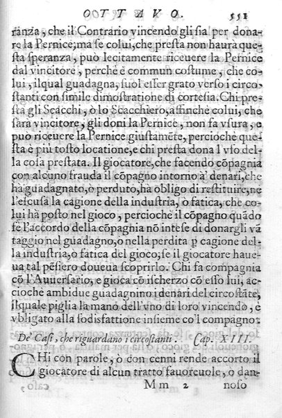 Il gioco de gli scacchi di D. Pietro Carrera diuiso in otto libri, ne' quali s'insegnano i precetti, le vscite, e i tratti posticci del gioco, e si discorre della vera origine di esso. Con due discorsi, l'vno del padre D. Gio. Battista Chèrubino, l'altro del dottor Mario Tortelli, opera non meno vtile a' professori del gioco, che diletteuole à gli studiosi per la varietà della eruditione cauata dalle tenebre dell'antichità. ...