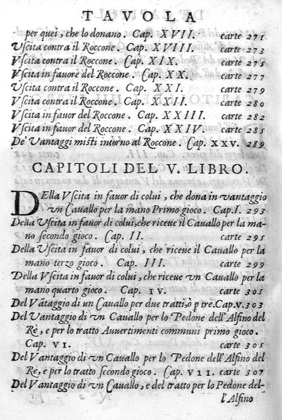 Il gioco de gli scacchi di D. Pietro Carrera diuiso in otto libri, ne' quali s'insegnano i precetti, le vscite, e i tratti posticci del gioco, e si discorre della vera origine di esso. Con due discorsi, l'vno del padre D. Gio. Battista Chèrubino, l'altro del dottor Mario Tortelli, opera non meno vtile a' professori del gioco, che diletteuole à gli studiosi per la varietà della eruditione cauata dalle tenebre dell'antichità. ...