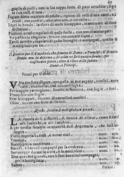 Teatro nobillissimo di scalcheria di Venantio Mattei da Camerino per apparecchio di banchetti à gran prencipi, secondo il variar delle stagioni. Col modo di far diuerse viuande per il passato non vsate à benefitio de professori con aggiunta di fare diuerse sorte di minestre. ...