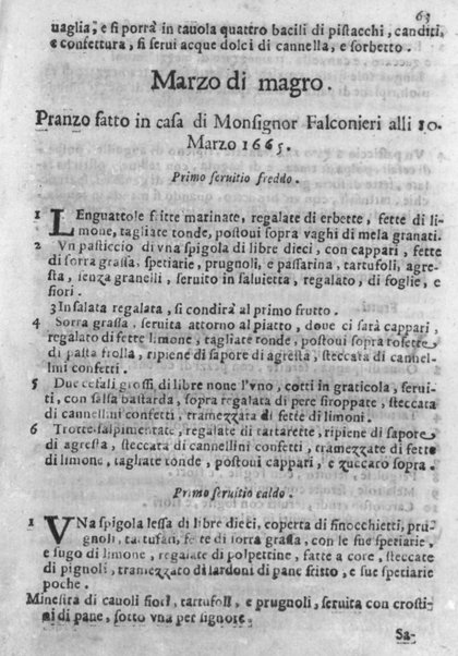 Teatro nobillissimo di scalcheria di Venantio Mattei da Camerino per apparecchio di banchetti à gran prencipi, secondo il variar delle stagioni. Col modo di far diuerse viuande per il passato non vsate à benefitio de professori con aggiunta di fare diuerse sorte di minestre. ...