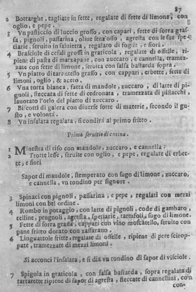 Teatro nobillissimo di scalcheria di Venantio Mattei da Camerino per apparecchio di banchetti à gran prencipi, secondo il variar delle stagioni. Col modo di far diuerse viuande per il passato non vsate à benefitio de professori con aggiunta di fare diuerse sorte di minestre. ...