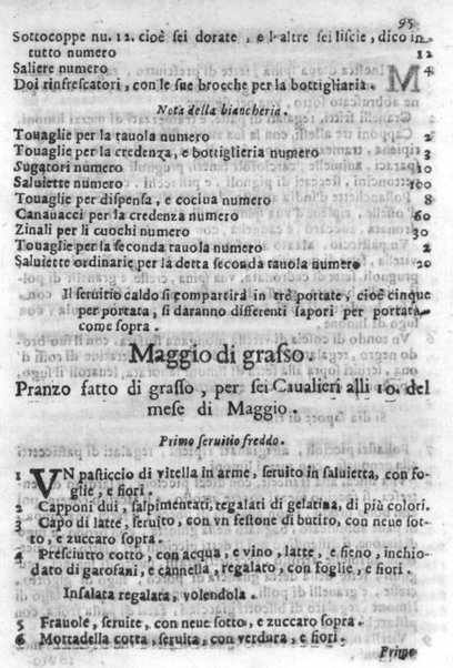 Teatro nobillissimo di scalcheria di Venantio Mattei da Camerino per apparecchio di banchetti à gran prencipi, secondo il variar delle stagioni. Col modo di far diuerse viuande per il passato non vsate à benefitio de professori con aggiunta di fare diuerse sorte di minestre. ...