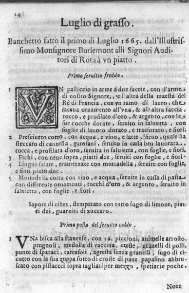 Teatro nobillissimo di scalcheria di Venantio Mattei da Camerino per apparecchio di banchetti à gran prencipi, secondo il variar delle stagioni. Col modo di far diuerse viuande per il passato non vsate à benefitio de professori con aggiunta di fare diuerse sorte di minestre. ...