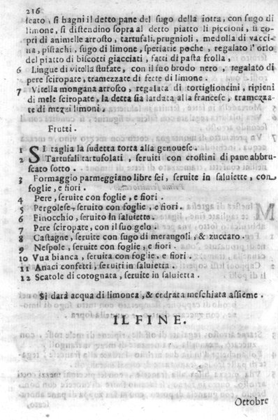 Teatro nobillissimo di scalcheria di Venantio Mattei da Camerino per apparecchio di banchetti à gran prencipi, secondo il variar delle stagioni. Col modo di far diuerse viuande per il passato non vsate à benefitio de professori con aggiunta di fare diuerse sorte di minestre. ...