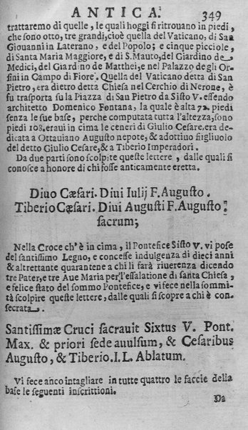 Ritratto di Roma antica, nel quale sono figurati i principali tempij, anfiteatri, teatri, cerchi, naumachie, archi trionfali, curie, basiliche, colonne, ordine del trionfo, dignità militari, e ciuili, riti, cerimonie, & altre cose notabili