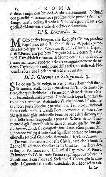 Ritratto di Roma moderna: nel quale sono descritte, le sagre basiliche, le chiese, collegij, confraternite, librerie, ospedali, monasteri, fontane, giardini, palazzi, pitture, sculture, e statue più famose, esistenti dentro, e fuori della città. Con la narratione dell'opere pie, ... Distinto in quatordici rioni, abbellito con le figure di rame, e raccolto dall'auttori, accennati nel primo tomo