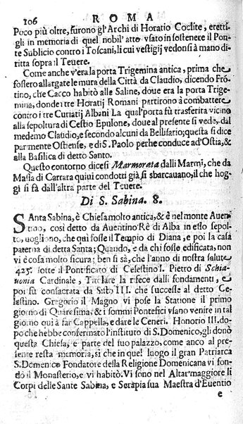 Ritratto di Roma moderna: nel quale sono descritte, le sagre basiliche, le chiese, collegij, confraternite, librerie, ospedali, monasteri, fontane, giardini, palazzi, pitture, sculture, e statue più famose, esistenti dentro, e fuori della città. Con la narratione dell'opere pie, ... Distinto in quatordici rioni, abbellito con le figure di rame, e raccolto dall'auttori, accennati nel primo tomo