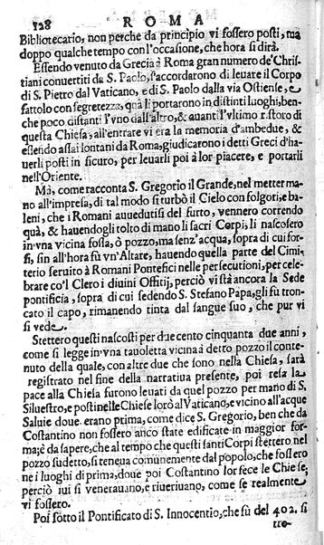 Ritratto di Roma moderna: nel quale sono descritte, le sagre basiliche, le chiese, collegij, confraternite, librerie, ospedali, monasteri, fontane, giardini, palazzi, pitture, sculture, e statue più famose, esistenti dentro, e fuori della città. Con la narratione dell'opere pie, ... Distinto in quatordici rioni, abbellito con le figure di rame, e raccolto dall'auttori, accennati nel primo tomo