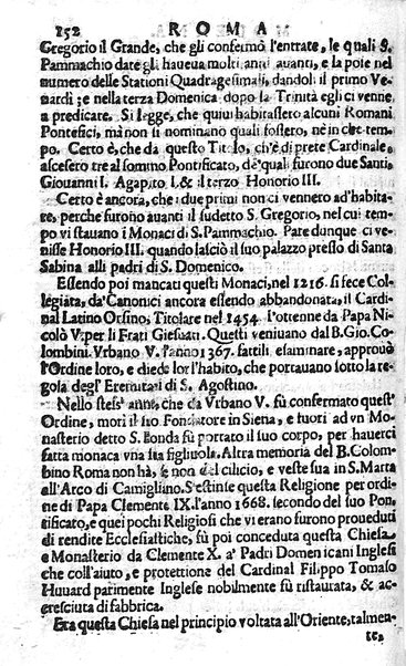 Ritratto di Roma moderna: nel quale sono descritte, le sagre basiliche, le chiese, collegij, confraternite, librerie, ospedali, monasteri, fontane, giardini, palazzi, pitture, sculture, e statue più famose, esistenti dentro, e fuori della città. Con la narratione dell'opere pie, ... Distinto in quatordici rioni, abbellito con le figure di rame, e raccolto dall'auttori, accennati nel primo tomo