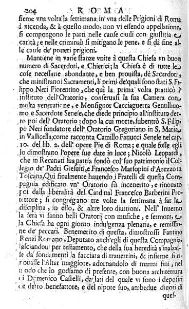 Ritratto di Roma moderna: nel quale sono descritte, le sagre basiliche, le chiese, collegij, confraternite, librerie, ospedali, monasteri, fontane, giardini, palazzi, pitture, sculture, e statue più famose, esistenti dentro, e fuori della città. Con la narratione dell'opere pie, ... Distinto in quatordici rioni, abbellito con le figure di rame, e raccolto dall'auttori, accennati nel primo tomo