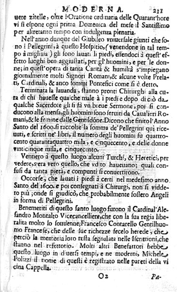 Ritratto di Roma moderna: nel quale sono descritte, le sagre basiliche, le chiese, collegij, confraternite, librerie, ospedali, monasteri, fontane, giardini, palazzi, pitture, sculture, e statue più famose, esistenti dentro, e fuori della città. Con la narratione dell'opere pie, ... Distinto in quatordici rioni, abbellito con le figure di rame, e raccolto dall'auttori, accennati nel primo tomo