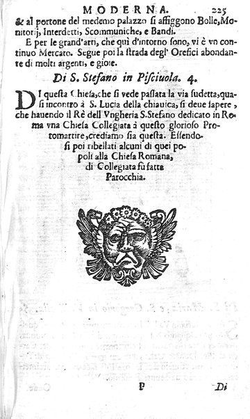 Ritratto di Roma moderna: nel quale sono descritte, le sagre basiliche, le chiese, collegij, confraternite, librerie, ospedali, monasteri, fontane, giardini, palazzi, pitture, sculture, e statue più famose, esistenti dentro, e fuori della città. Con la narratione dell'opere pie, ... Distinto in quatordici rioni, abbellito con le figure di rame, e raccolto dall'auttori, accennati nel primo tomo