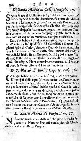 Ritratto di Roma moderna: nel quale sono descritte, le sagre basiliche, le chiese, collegij, confraternite, librerie, ospedali, monasteri, fontane, giardini, palazzi, pitture, sculture, e statue più famose, esistenti dentro, e fuori della città. Con la narratione dell'opere pie, ... Distinto in quatordici rioni, abbellito con le figure di rame, e raccolto dall'auttori, accennati nel primo tomo