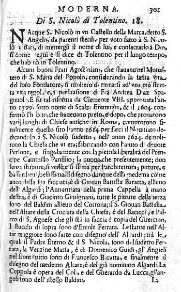 Ritratto di Roma moderna: nel quale sono descritte, le sagre basiliche, le chiese, collegij, confraternite, librerie, ospedali, monasteri, fontane, giardini, palazzi, pitture, sculture, e statue più famose, esistenti dentro, e fuori della città. Con la narratione dell'opere pie, ... Distinto in quatordici rioni, abbellito con le figure di rame, e raccolto dall'auttori, accennati nel primo tomo