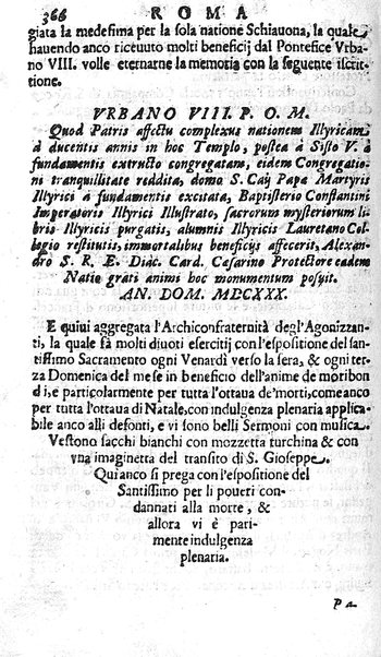 Ritratto di Roma moderna: nel quale sono descritte, le sagre basiliche, le chiese, collegij, confraternite, librerie, ospedali, monasteri, fontane, giardini, palazzi, pitture, sculture, e statue più famose, esistenti dentro, e fuori della città. Con la narratione dell'opere pie, ... Distinto in quatordici rioni, abbellito con le figure di rame, e raccolto dall'auttori, accennati nel primo tomo