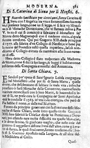 Ritratto di Roma moderna: nel quale sono descritte, le sagre basiliche, le chiese, collegij, confraternite, librerie, ospedali, monasteri, fontane, giardini, palazzi, pitture, sculture, e statue più famose, esistenti dentro, e fuori della città. Con la narratione dell'opere pie, ... Distinto in quatordici rioni, abbellito con le figure di rame, e raccolto dall'auttori, accennati nel primo tomo